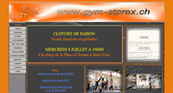 Desktop Screenshot of gym-stprex.ch